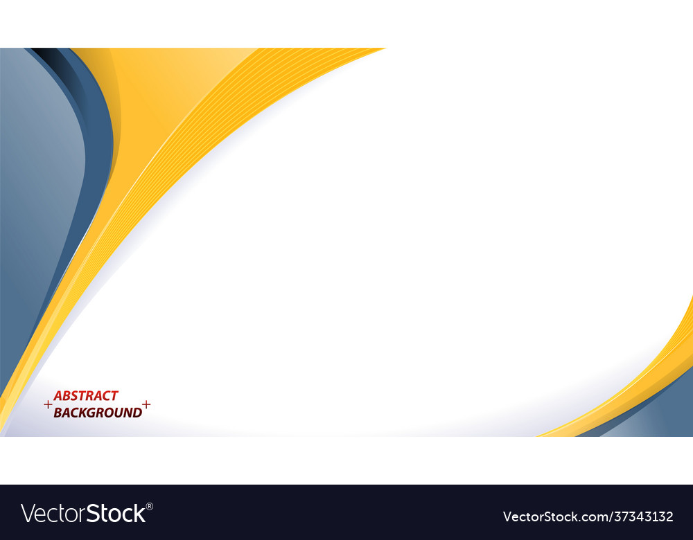 Abstract yellow blue white background Royalty Free Vector