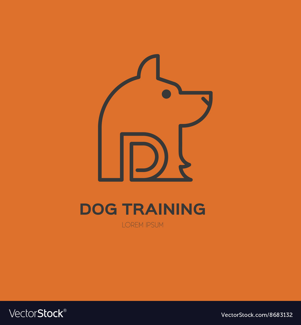 Logo with a dog