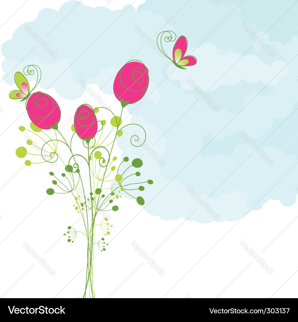 Butterfly Royalty Free Vector Image - VectorStock