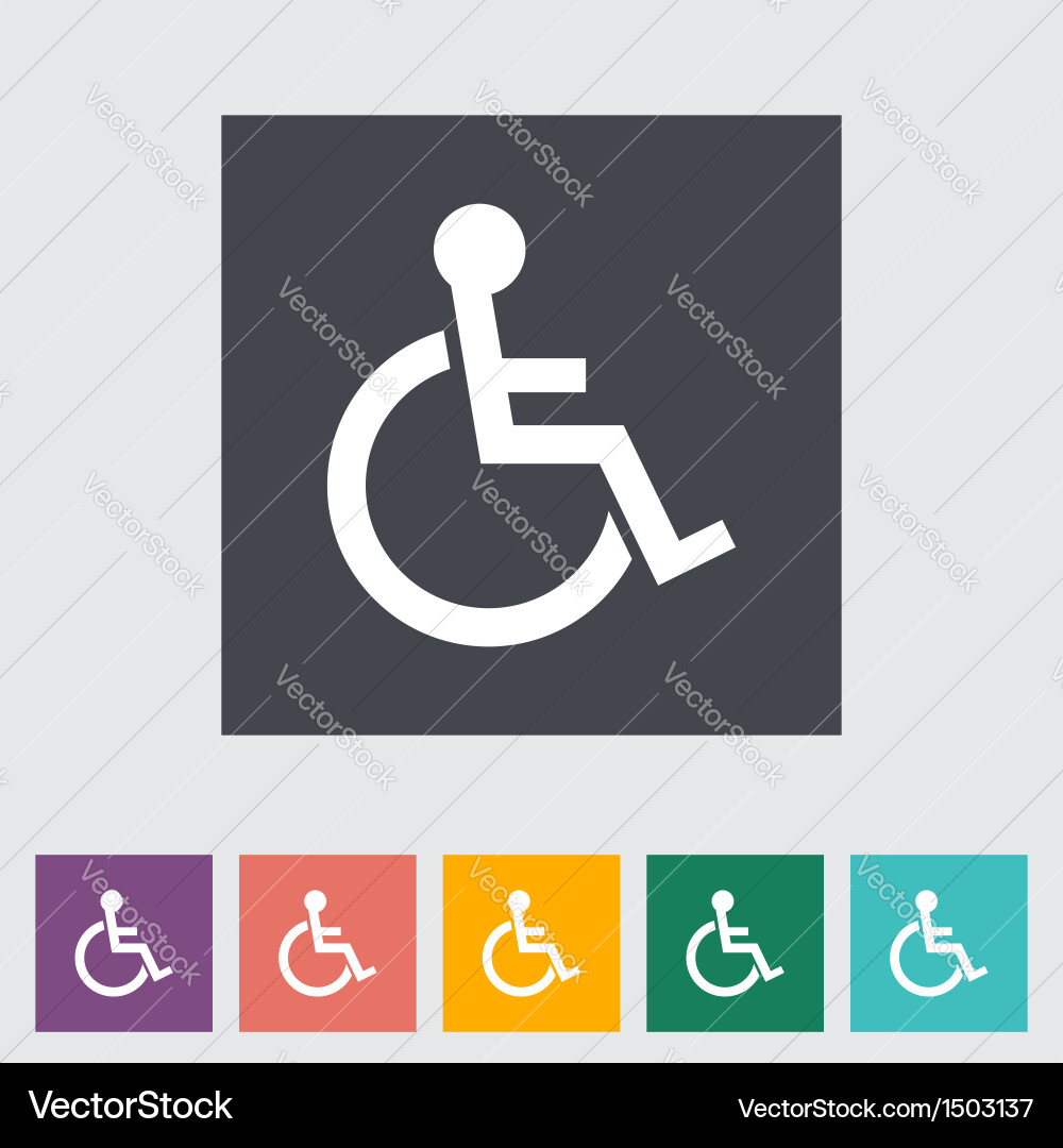 Disabled Royalty Free Vector Image - VectorStock