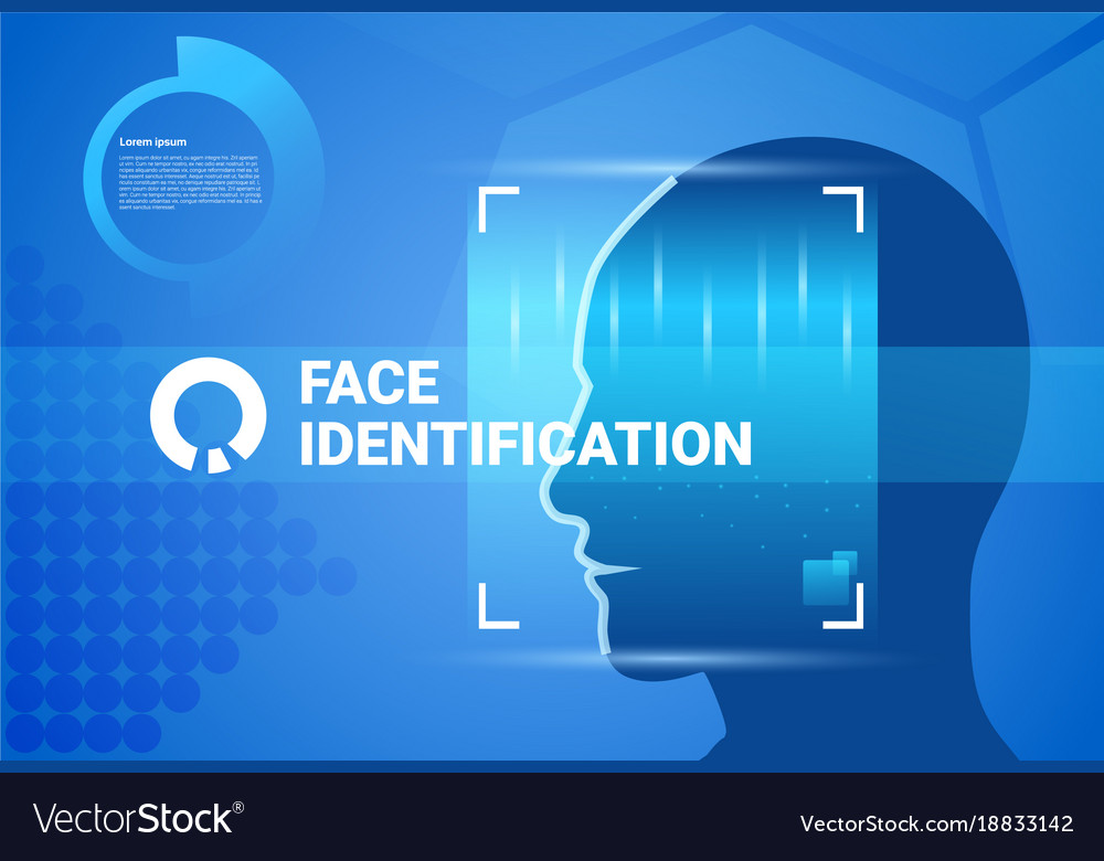 Gesichtserkennungssystem Scannen moderner Zugriff
