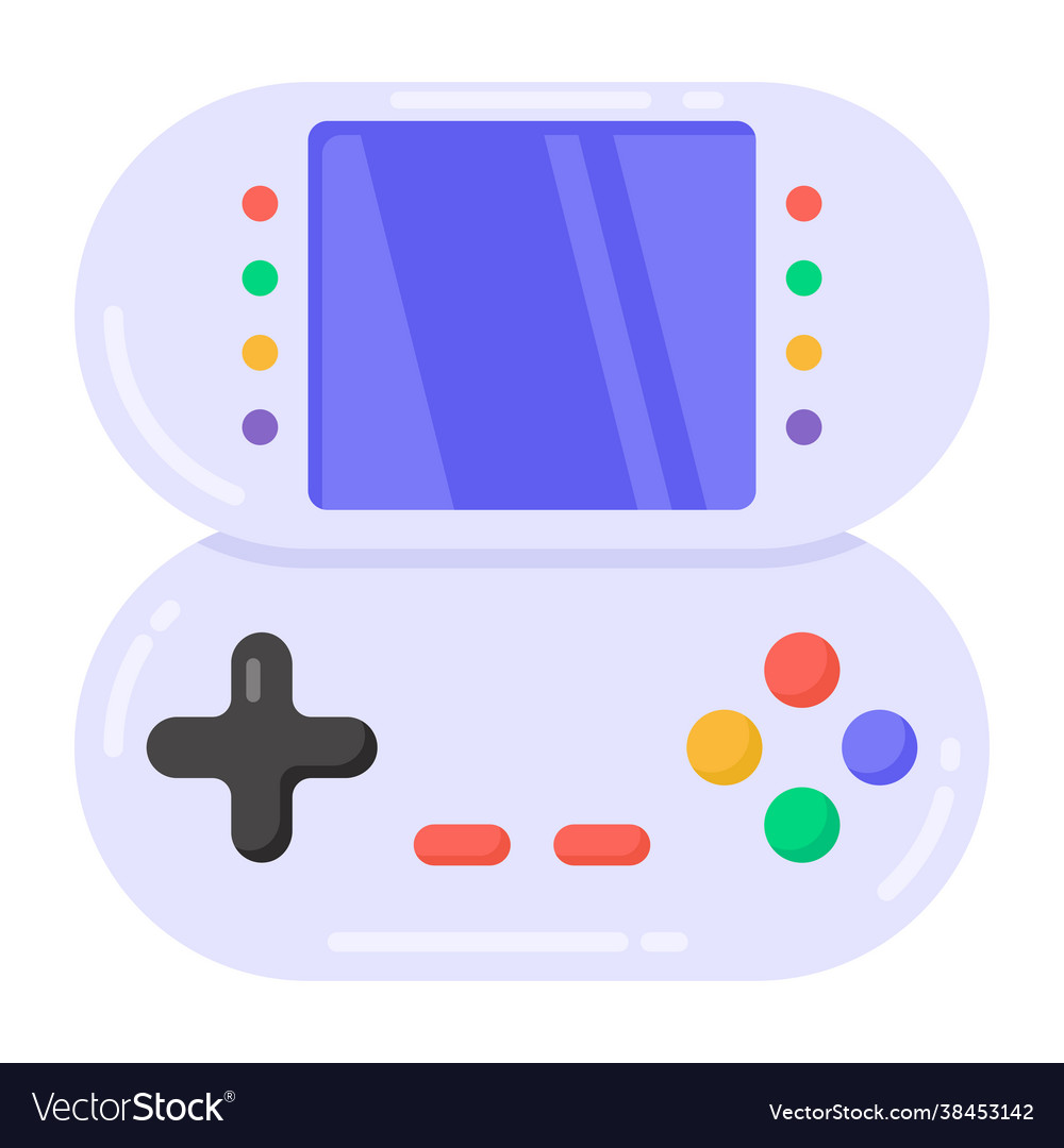 Video consoles playstation Royalty Free Vector Image