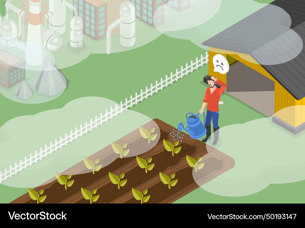 3d isometric flat Royalty Free Vector Image - VectorStock