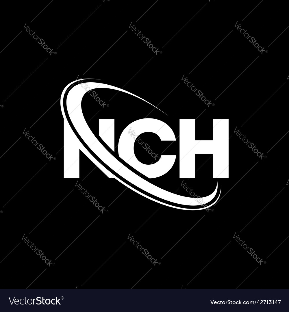 Nch logo letter design