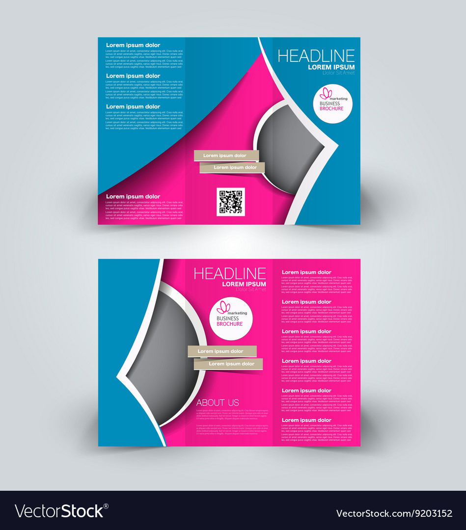 Brochure design template