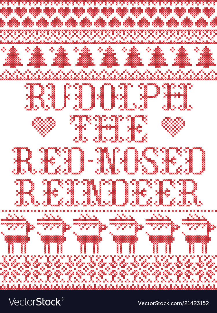 Rudolph the red-nosed reindeer scandinavian