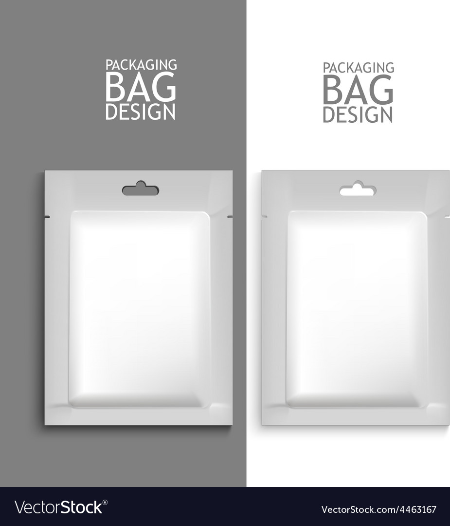 Download Mockup Blank Foil Packaging Royalty Free Vector Image