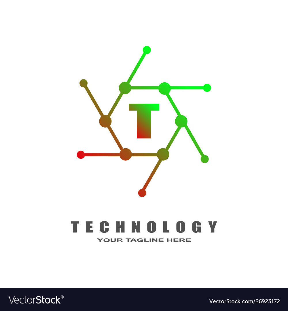 Future technology logos Royalty Free Vector Image