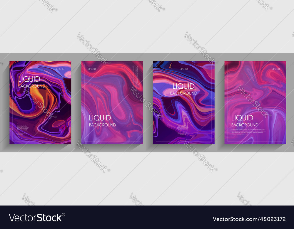 Liquid background design