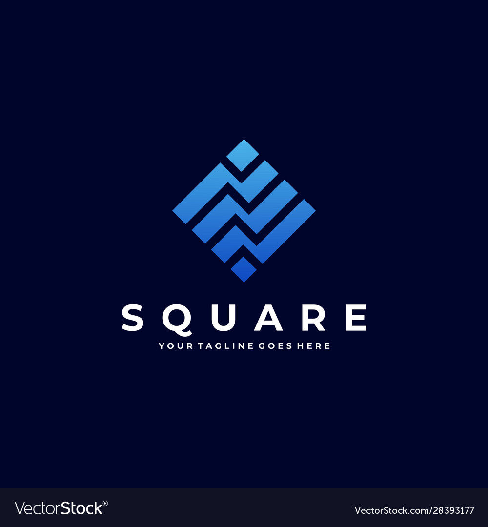 Square template Royalty Free Vector Image - VectorStock