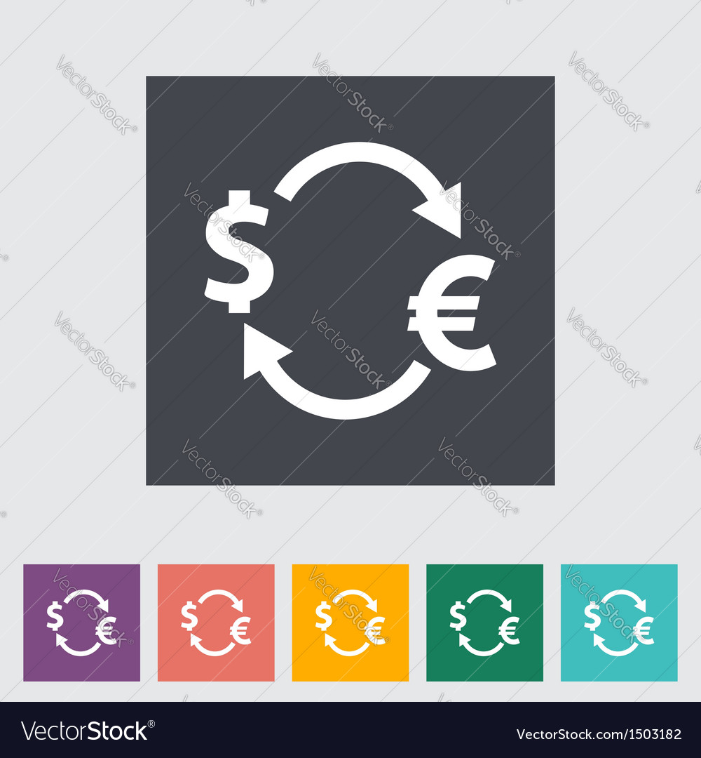 Currency exchange Royalty Free Vector Image - VectorStock