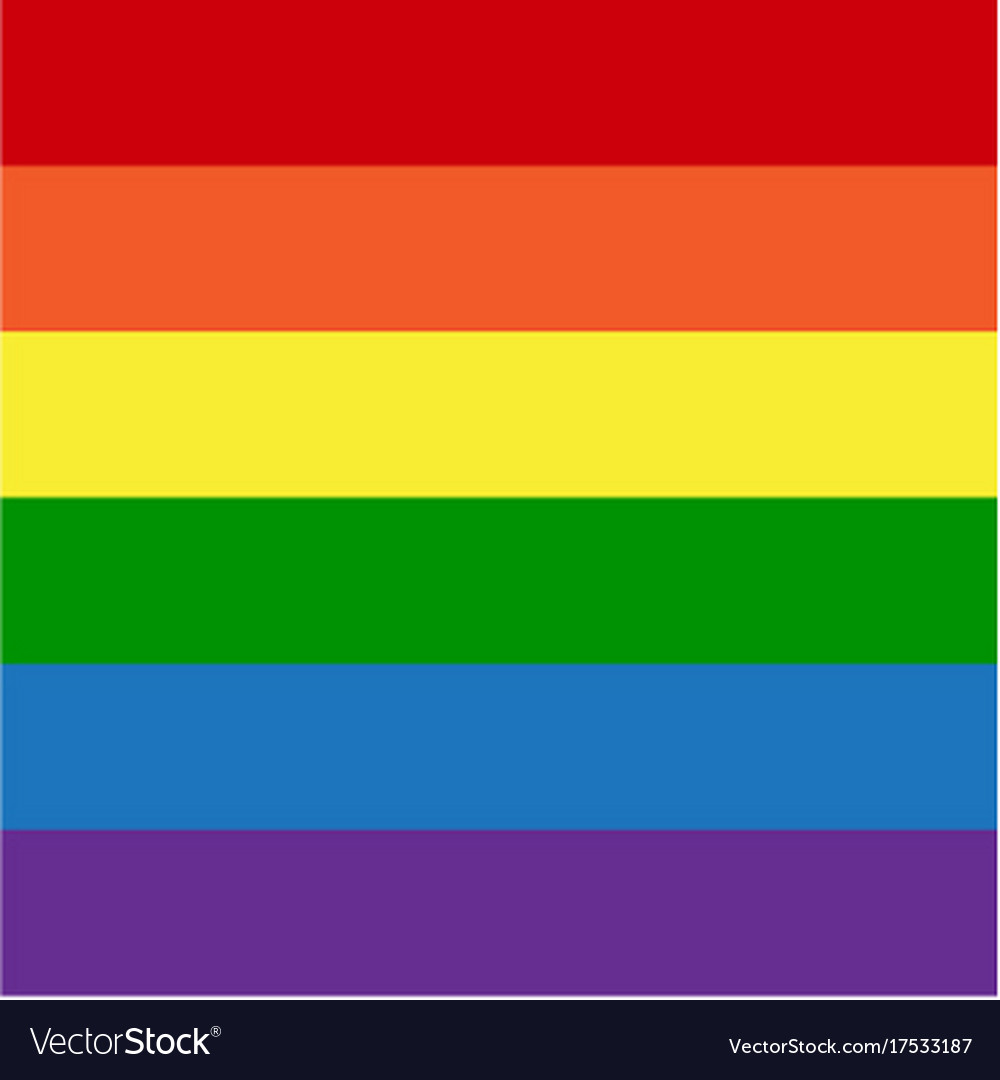 the colors of the gay pride flag