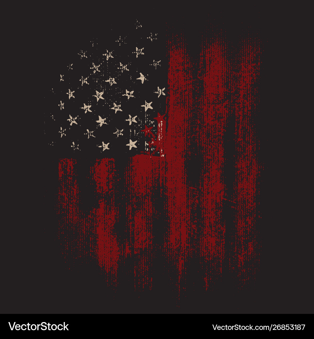 Usa flag Royalty Free Vector Image - VectorStock