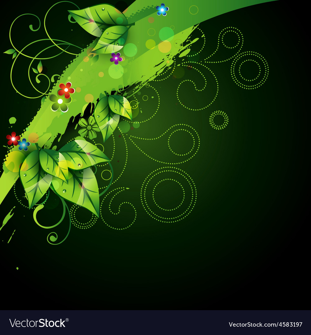 Nature background Royalty Free Vector Image - VectorStock
