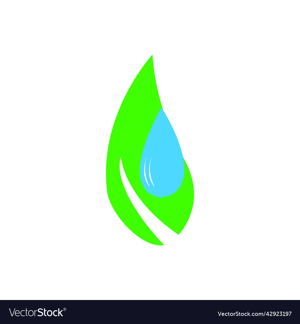 Water drop logo