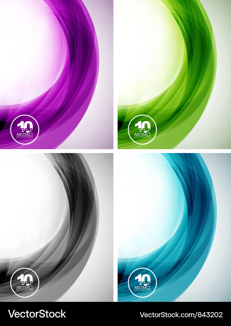 Wave abstract backgrounds Royalty Free Vector Image