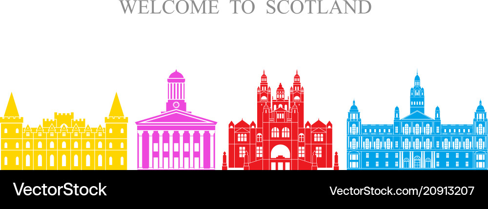 Scotland Royalty Free Vector Image - VectorStock