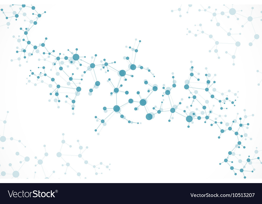 Structure molecule and communication dna atom