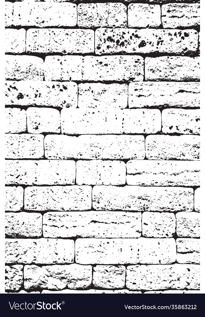 Brick wall overlay Royalty Free Vector Image - VectorStock