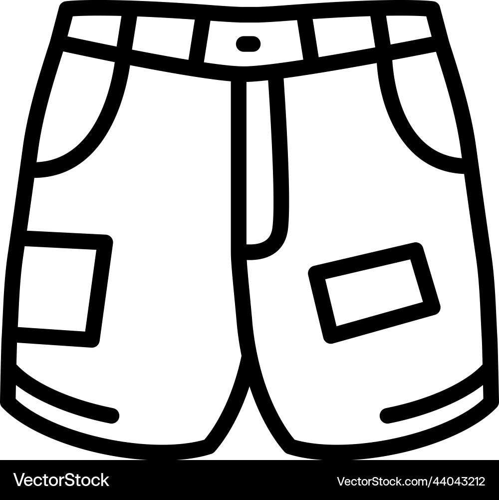 Shorts Royalty Free Vector Image - VectorStock