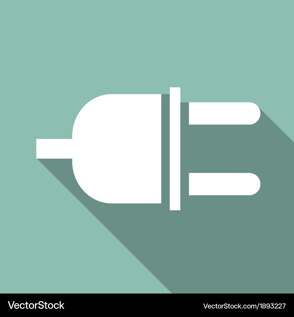 Eco flat icon Royalty Free Vector Image - VectorStock