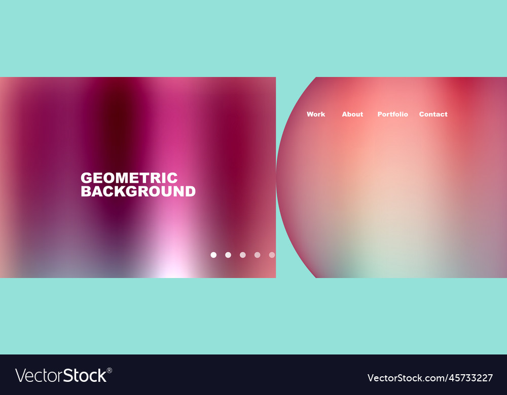 Minimalist geometric abstract background Vector Image