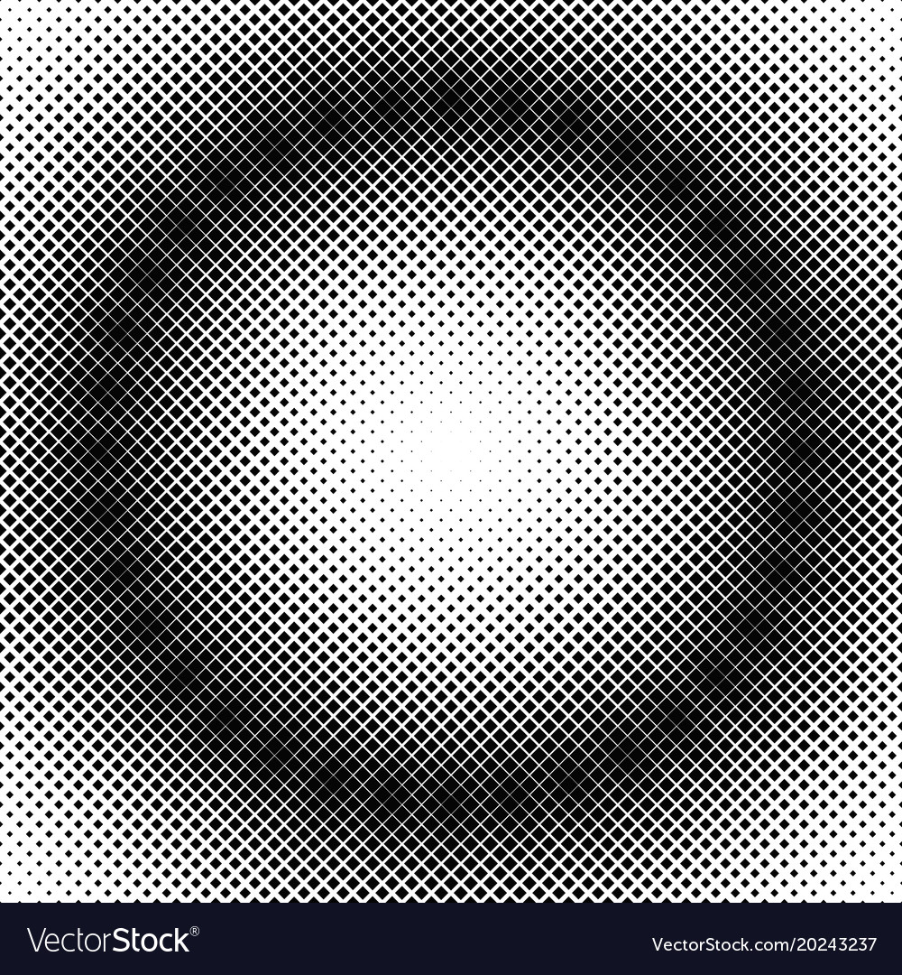 Halftone square pattern background template