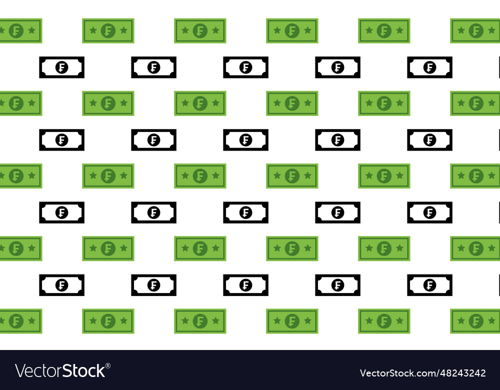 Abstract french franc banknote pattern background