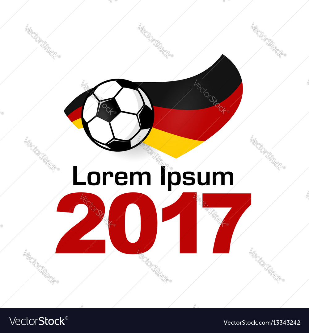 Deutschland Fußballsportikone