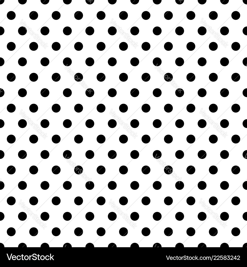 Seamless circles dots pattern seamlessly Vector Image