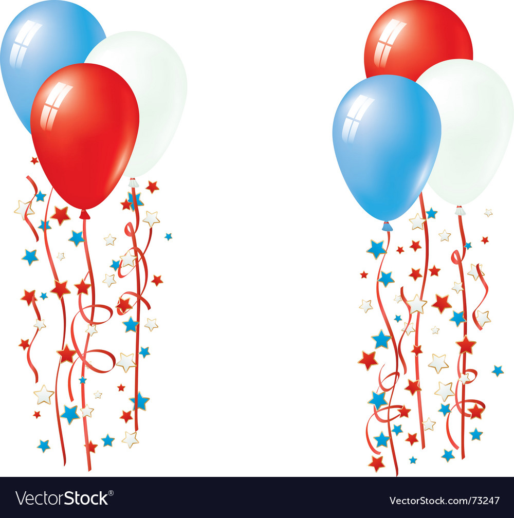 American patriotic balloons