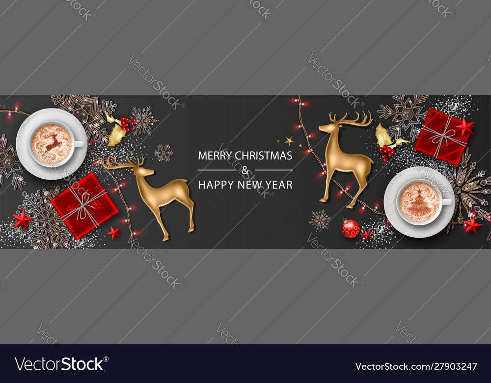 Christmas holiday background vector image Christmas holiday background