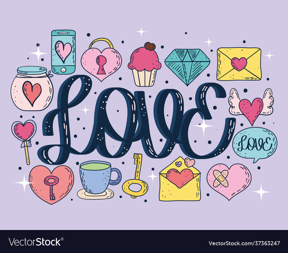 Love design Royalty Free Vector Image - VectorStock