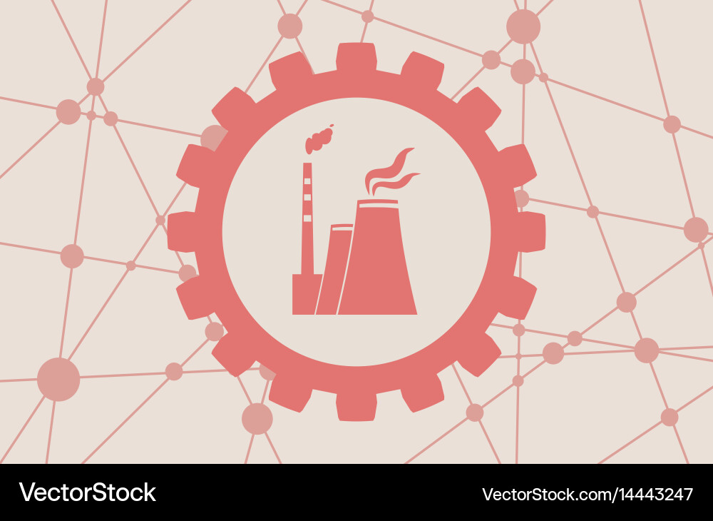 Molecule and communication background Royalty Free Vector