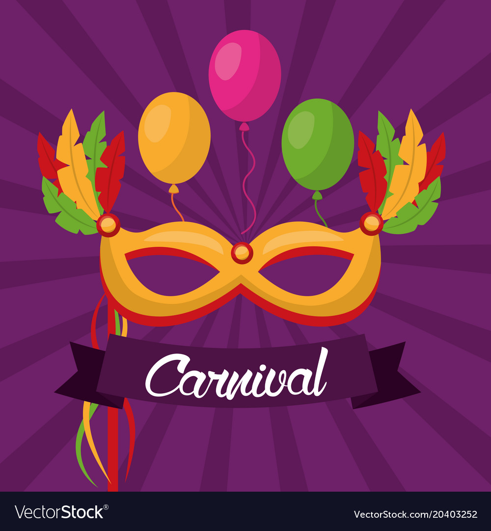 Carnival festive card