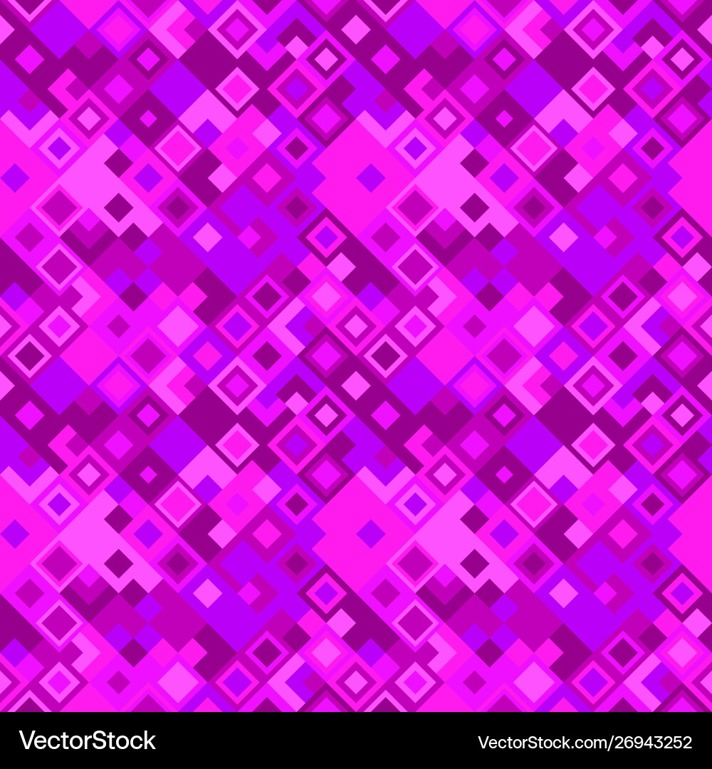 Seamless mosaic pattern background - abstract Vector Image