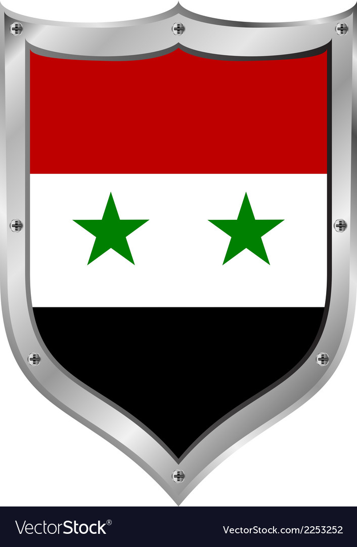 Syria flag button