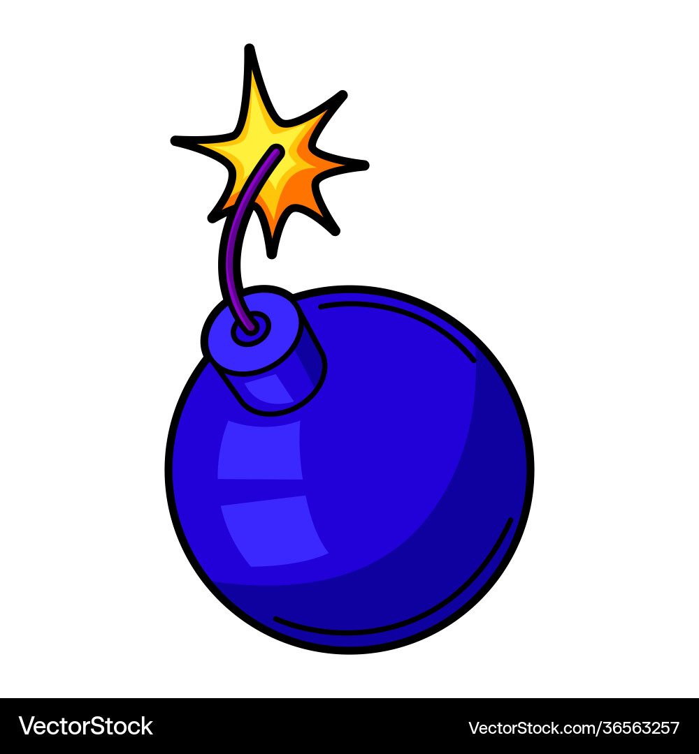 Bomb Royalty Free Vector Image - VectorStock
