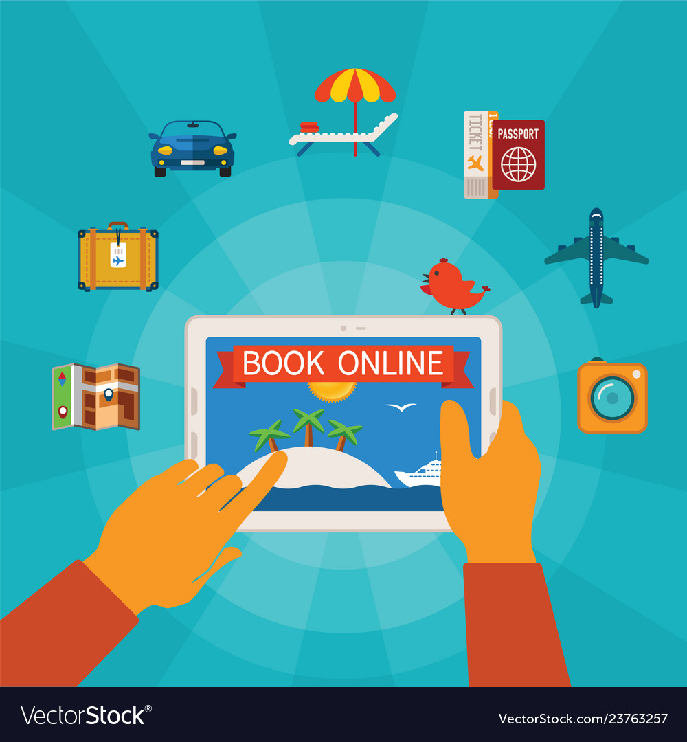 Online booking concept