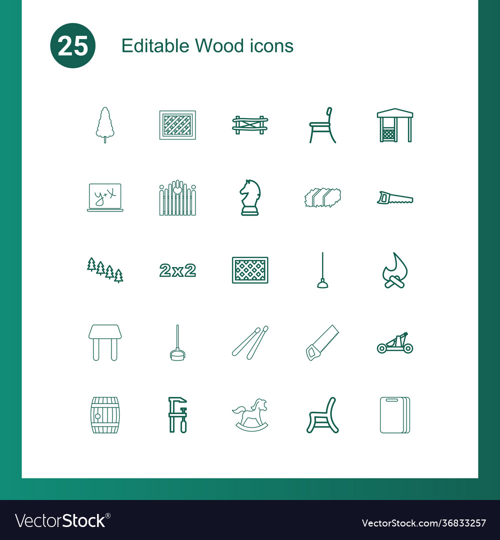 Wood icons