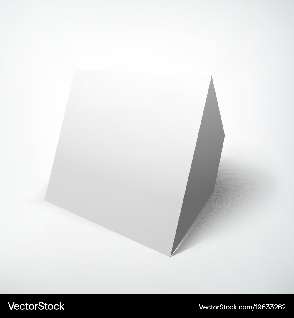Abstract clean geometric object concept Royalty Free Vector