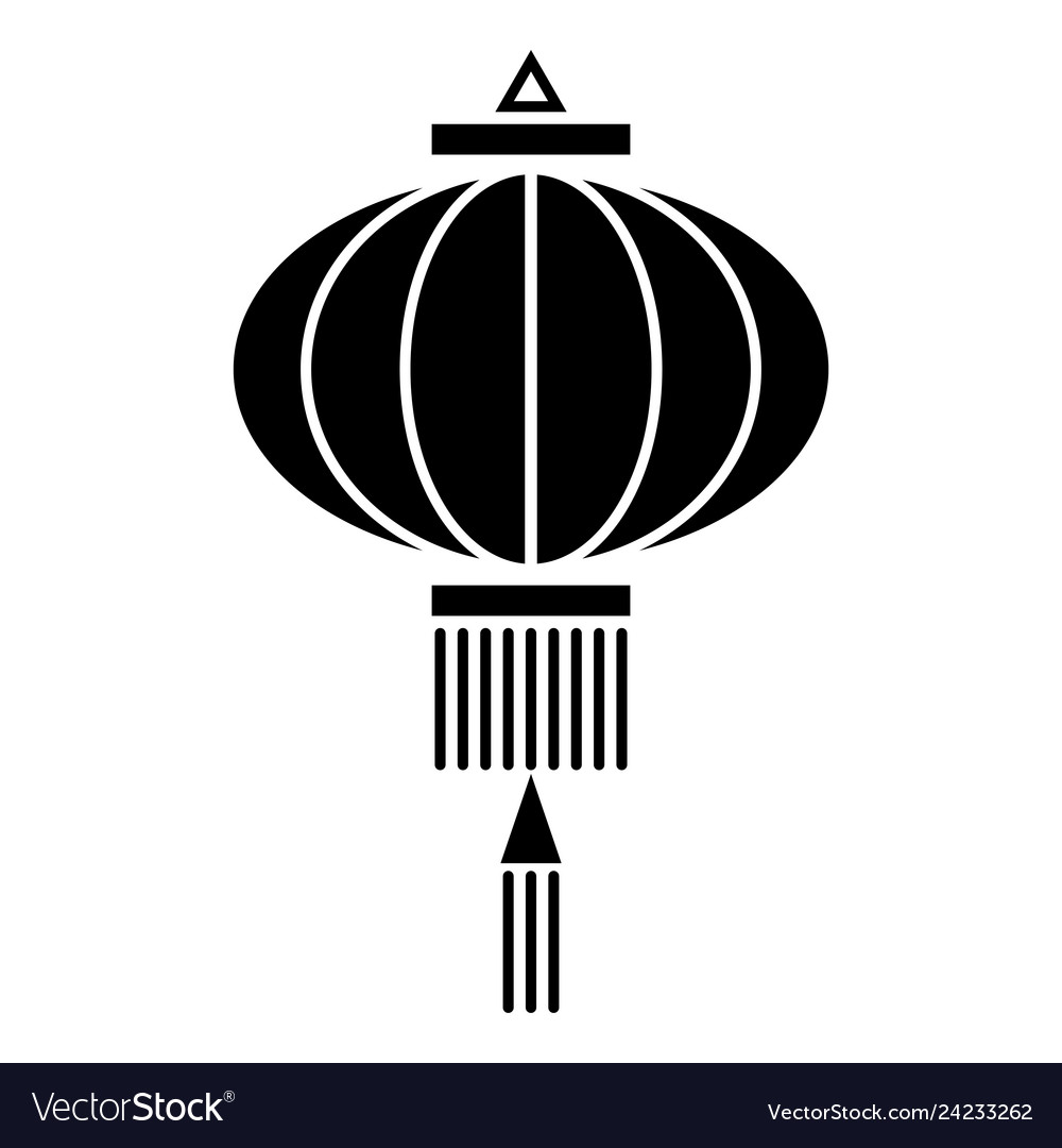 Chinese lantern icon