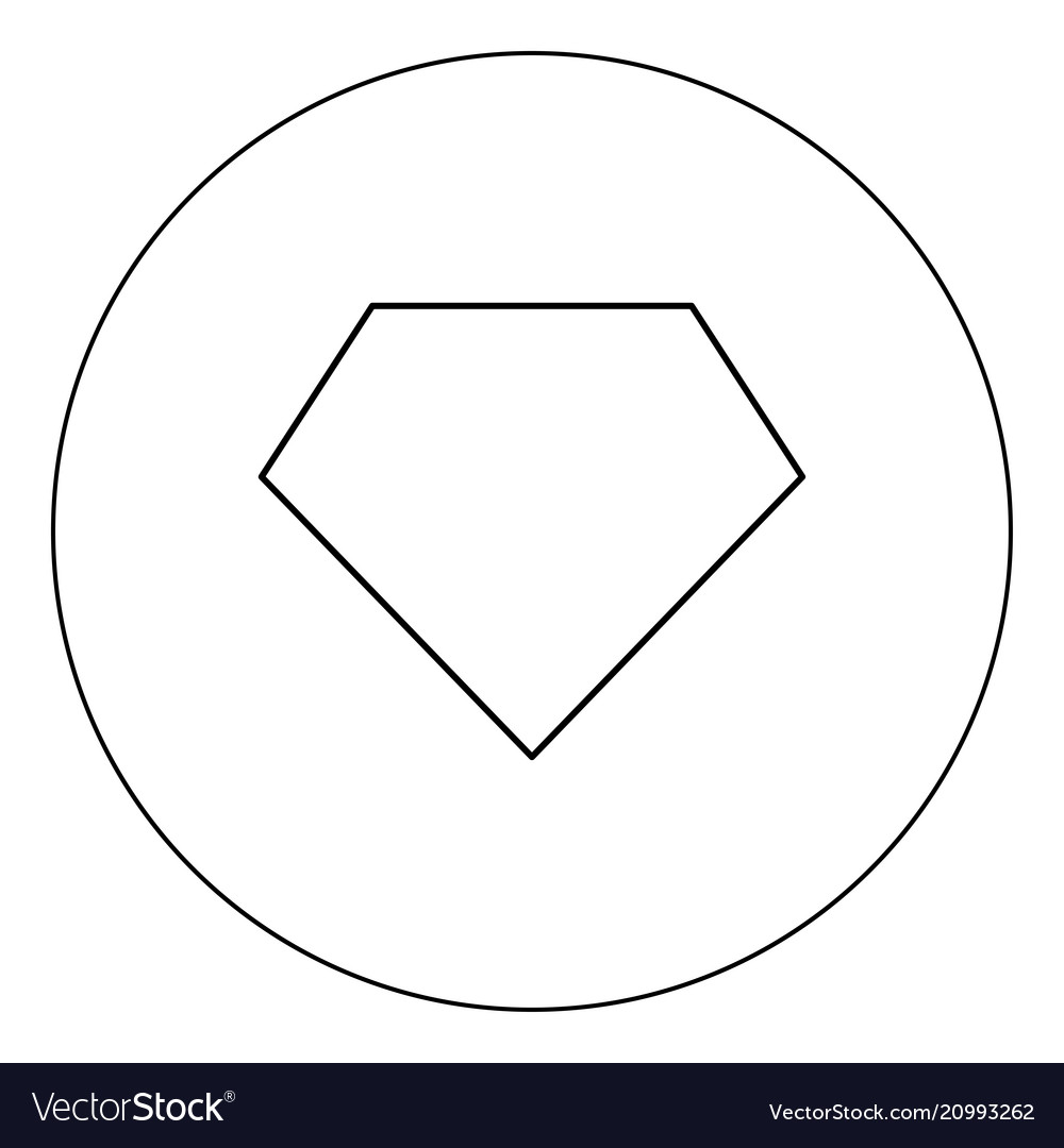 superhero template icon black color in circle vector image