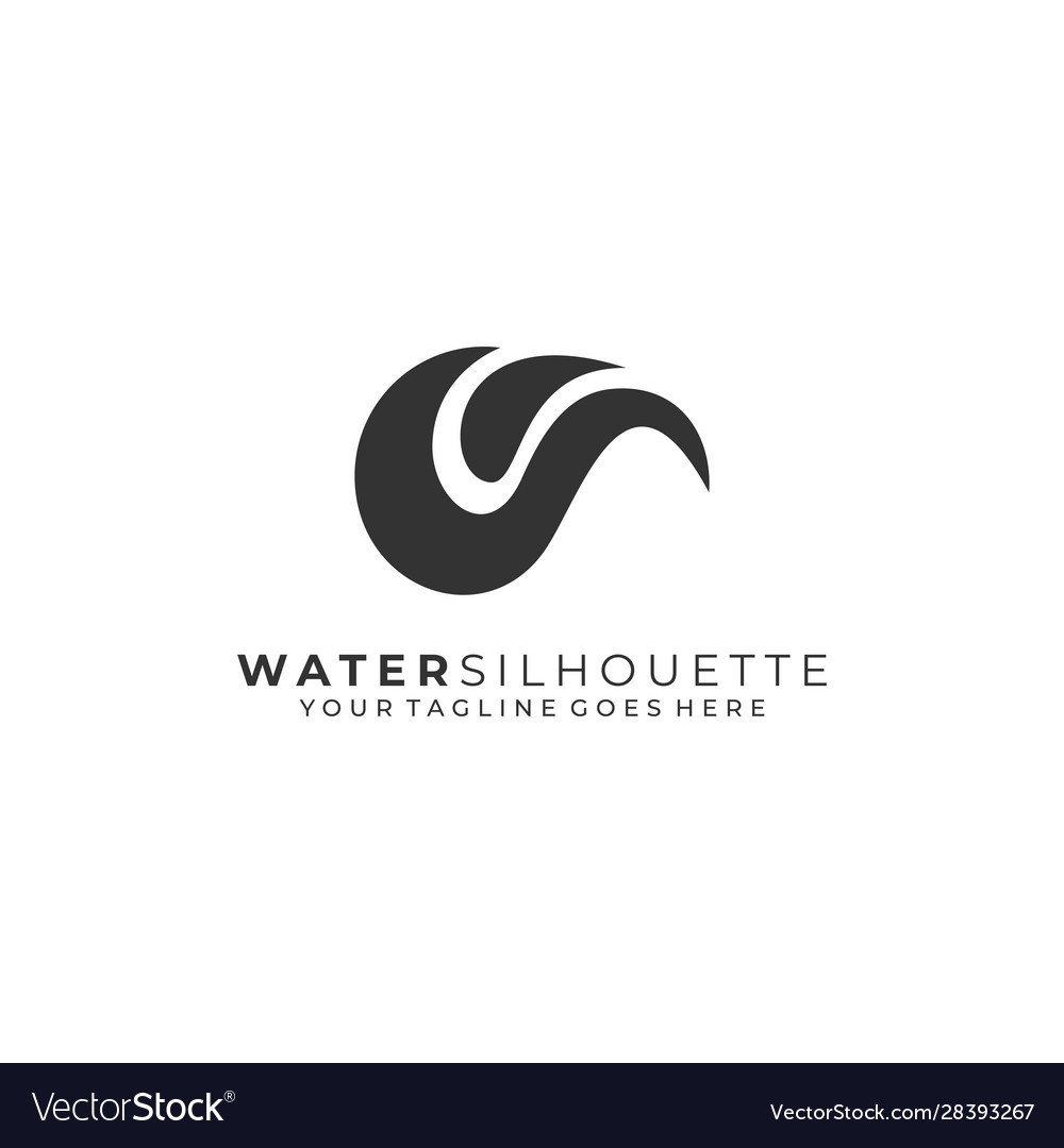 Water abstract template