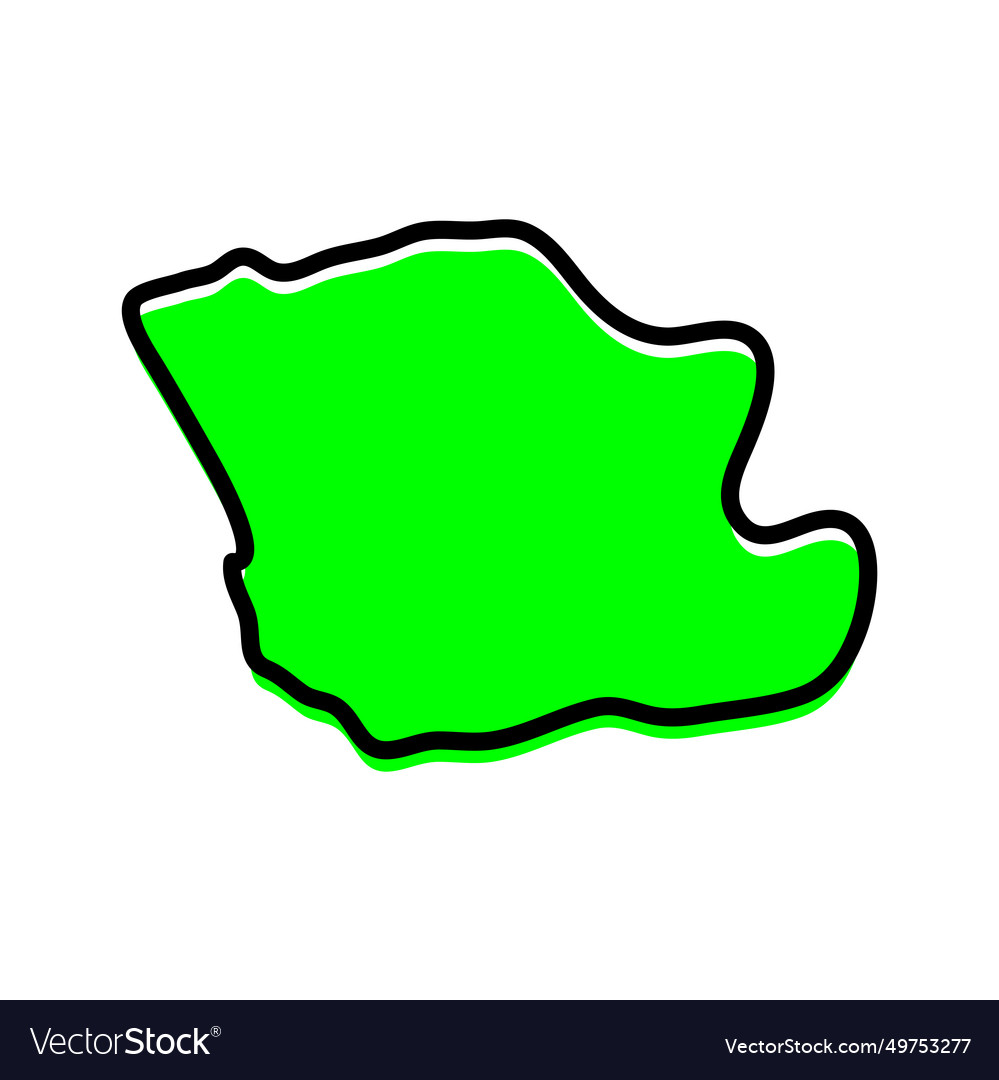 Bengo Province Of Angola Map Design Royalty Free Vector