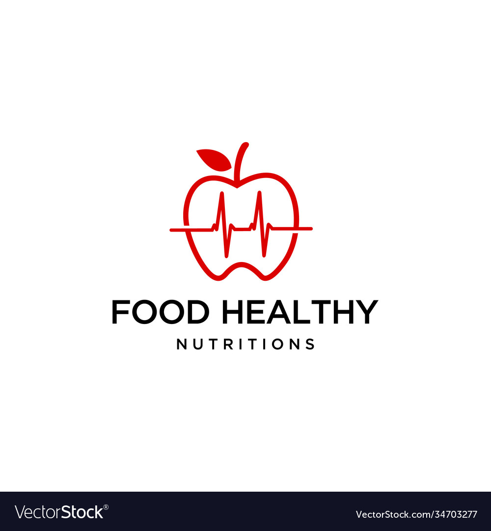 Medical apple Royalty Free Vector Image - VectorStock