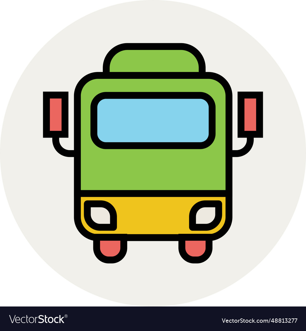 Modern transportation icon concepts Royalty Free Vector