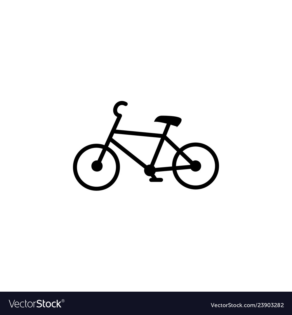 A bike icon element of car type premium