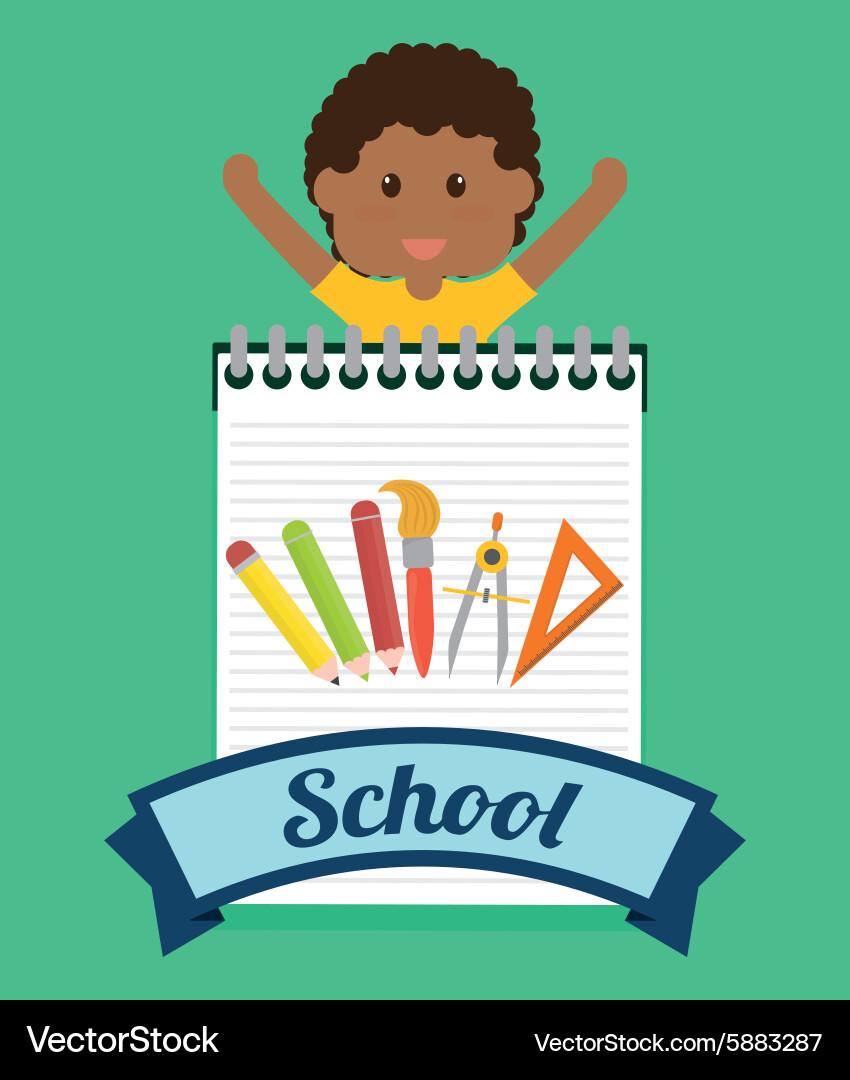 Back to school design Royalty Free Vector Image