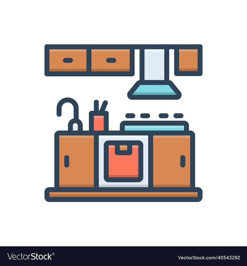 Kitchen Royalty Free Vector Image - VectorStock